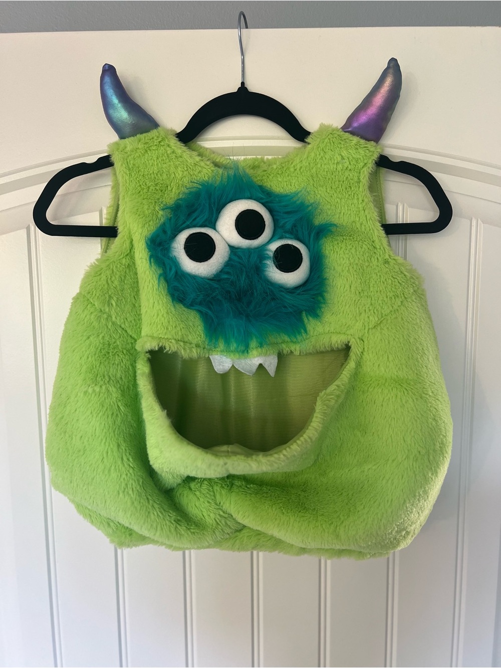 Target Toddler Plush Green Monster Costume Vest One Size